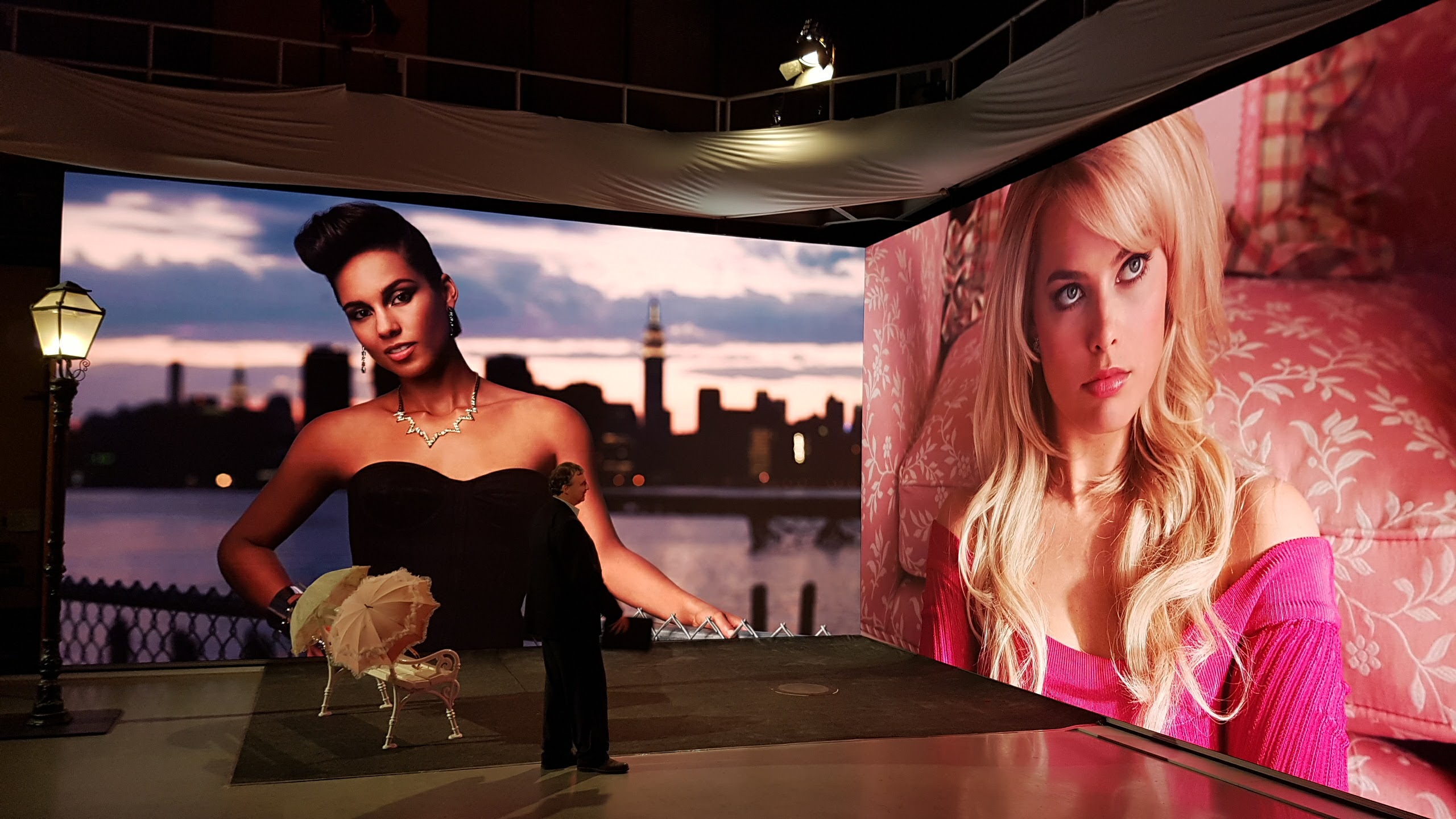 P1.56 Indoor LED Video Wall For TV Station