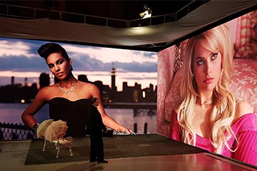 P1.56 Indoor LED Video Wall For TV Station